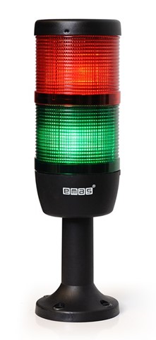 IK Series Two Level 220V AC 110mm Plastic Tube and Base LED Tower 70mm